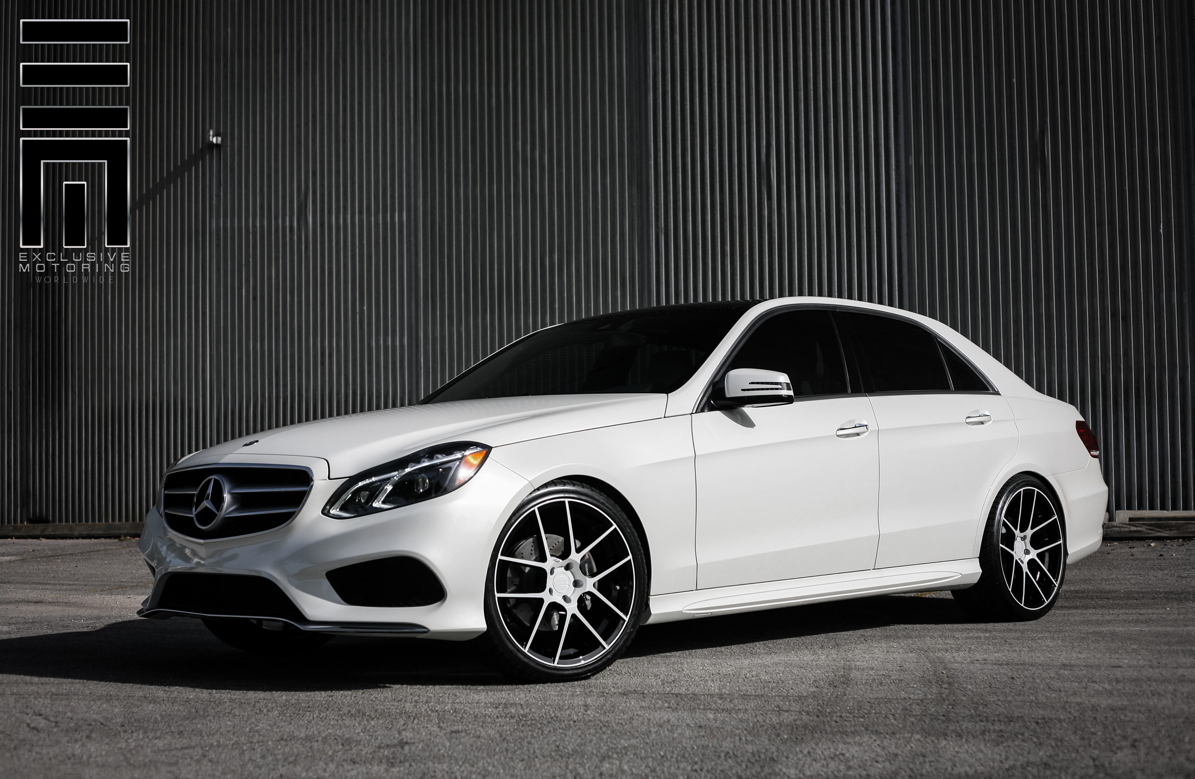 Avant Garde M510 Custom Paint on Mercedes E Class